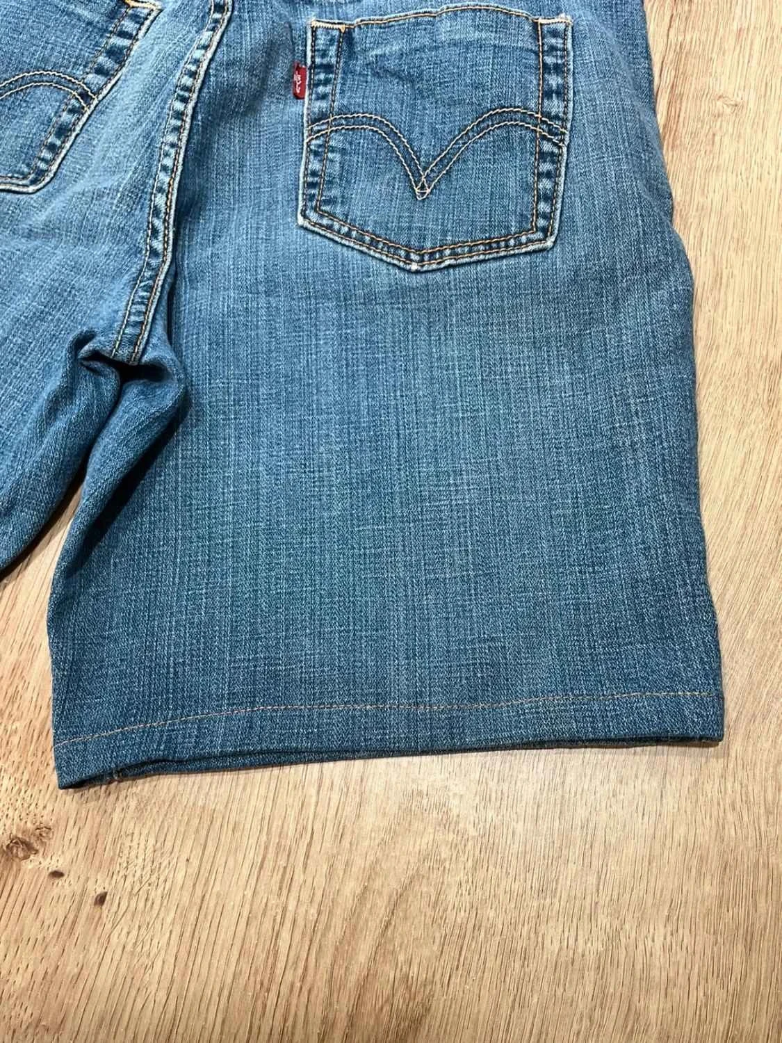 Short Levi's Capri Taille 4 Vintage Femme Coton Bleu Slv015 – photo 6